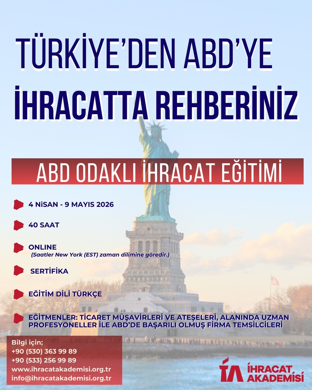 ABD odakli ihracat egitimi